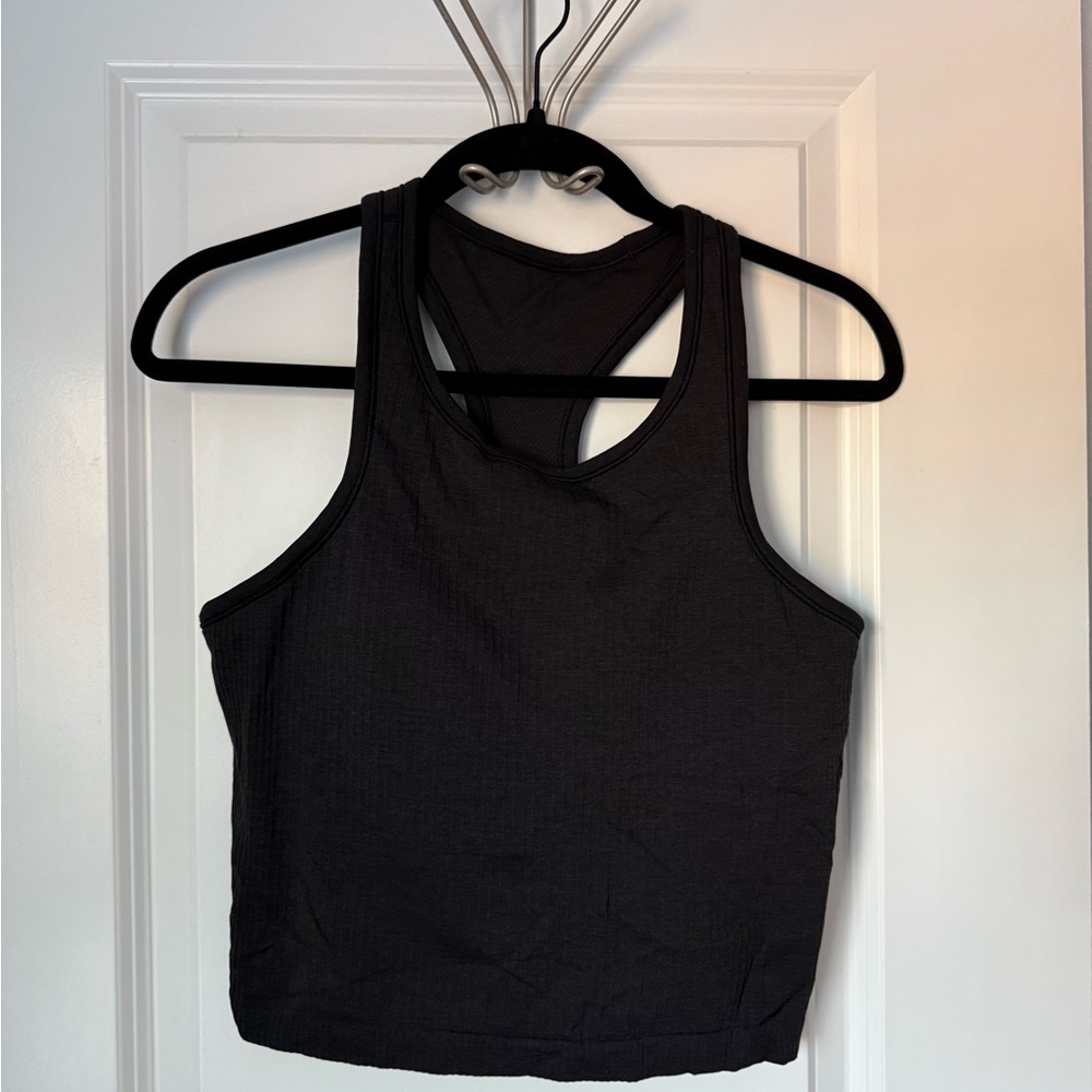 lululemon Ebb to street cropped racer back tank